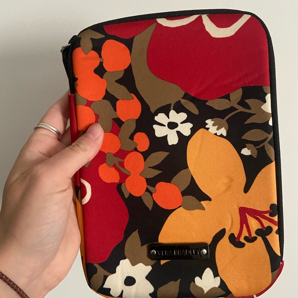 Vera Bradley Red and Orange Floral Tablet Cover
